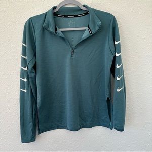 🏃‍♀️Nike Dri-Fit Blue Running Long Sleeve Top